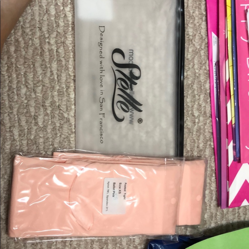 Footed ballet tights!